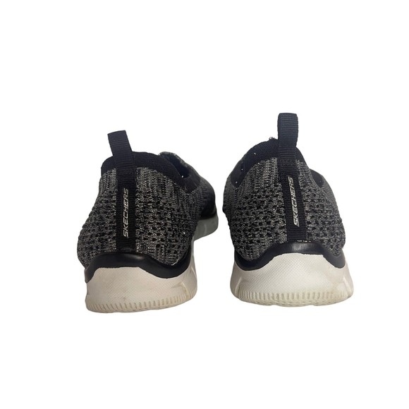 Skechers Goga Max Womens 8 Go Walk Lightweight Gray Mesh Comfort Walking Shoes - Picture 2 of 10